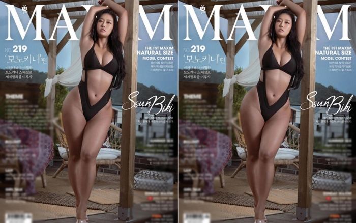 20년 만에 맥심 한국판 표지 장식한 ‘빅사이즈 모델’ (사진 6장)