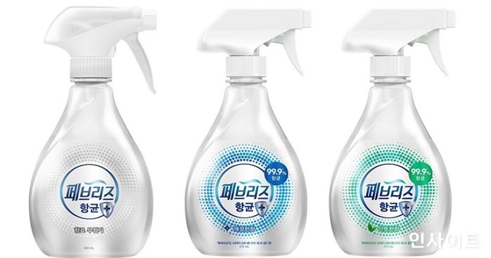 P&G 페브리즈, 섬유탈취제 신제품 ‘항균 플러스 무향’ 출시
