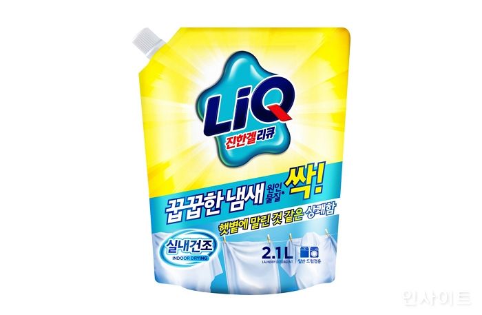 애경산업, 리큐 ‘진한겔 꿉꿉한 냄새 원인물질 싹’ 출시