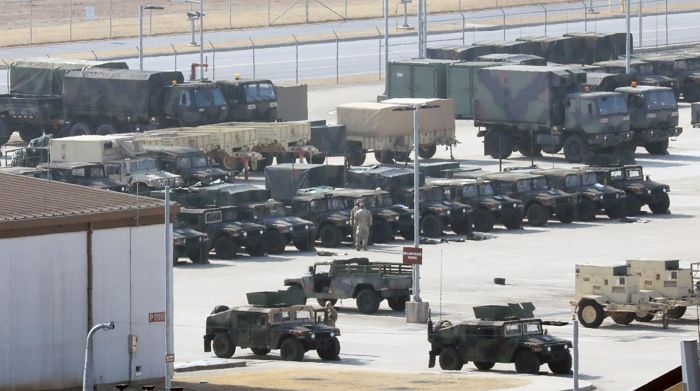 “한미연합훈련 연기하자” 공동성명 발표한 민주당 의원들