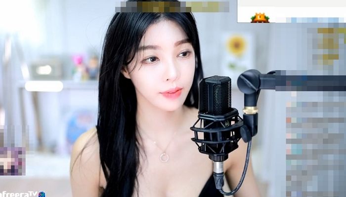 이번달 방송 딱 8시간 하고 ‘1억원’어치 별풍선 받은 아프리카TV 여캠 아리샤