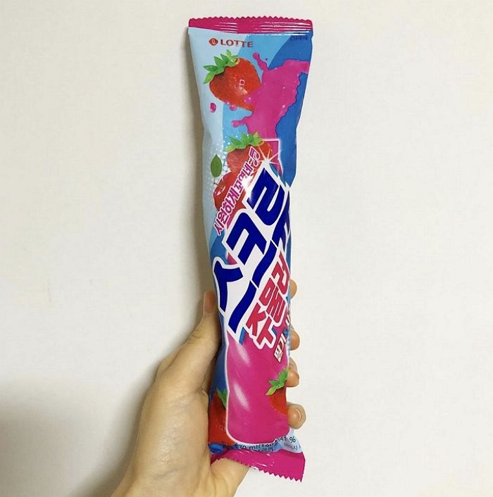 스크류바에서 상큼달콤한 딸기맛만 잔뜩 먹을 수 있는 ‘쭈쭈바’ 버전 출시