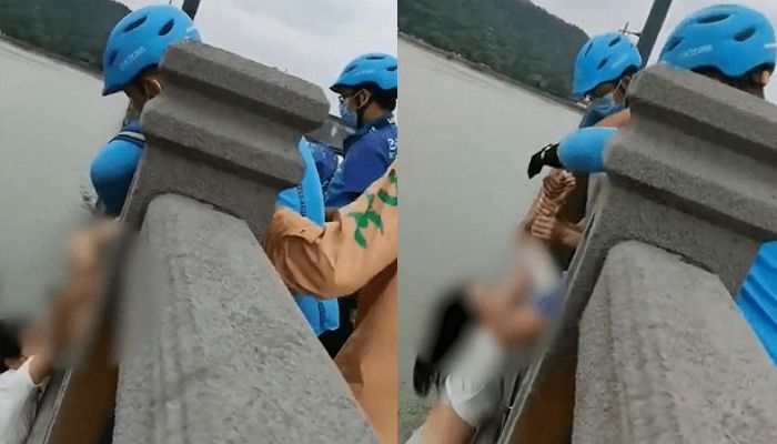 배달 늦었는데도 극단적 선택하려는 여성 손 꼭 붙잡고 구해낸 라이더들