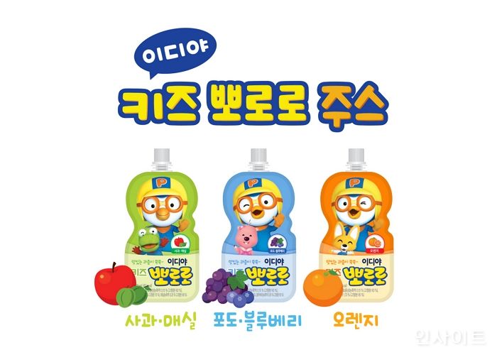 이디야커피, ‘키즈 뽀로로’ 3종 400만 개 판매 돌파
