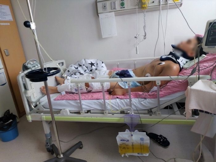 한 살 많은 유도부 선배들이 집어던져 ‘전치 32주’ 중상 입은 고1 학생