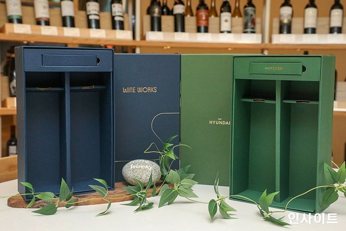 현대백화점, 와인 선물 패키지 ‘종이 소재’로 바꾼다