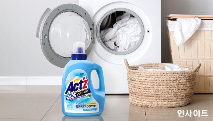피죤, 소량·쾌속 세탁 세제 ‘액츠 퍼펙트 스피드워시’ 출시