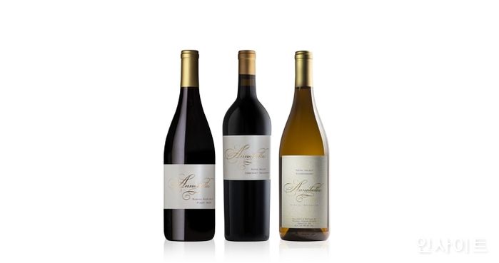하이트진로, 미국 나파 밸리 와인 ‘안나벨라’ 3종 출시