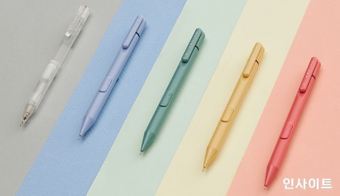 모나미, 사이드 노크 타입 샤프 ‘클리키’ 출시