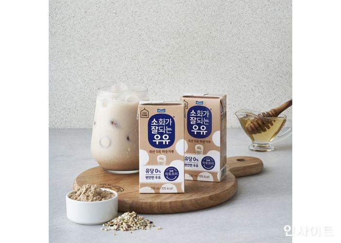 매일유업, 신제품 ‘소화가 잘되는 우유 국산5곡 미숫가루’ 출시