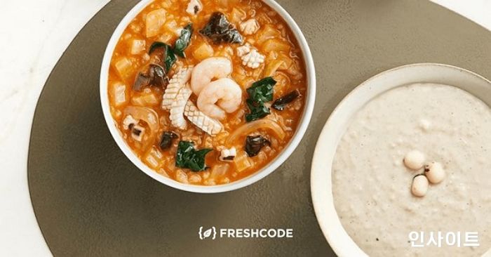 프레시코드, 죽·스프 카테고리 신설··· 15종 메뉴 론칭