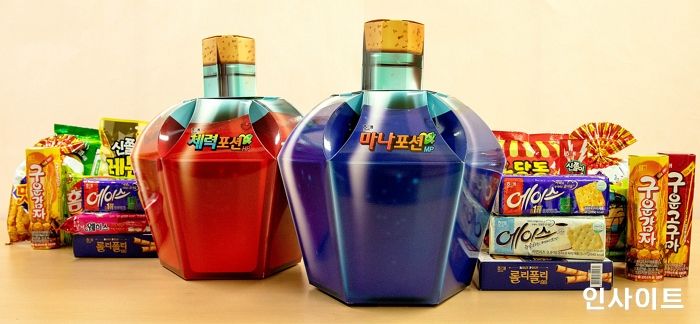 해태, ‘체력&마나포션’ 과자세트 출시