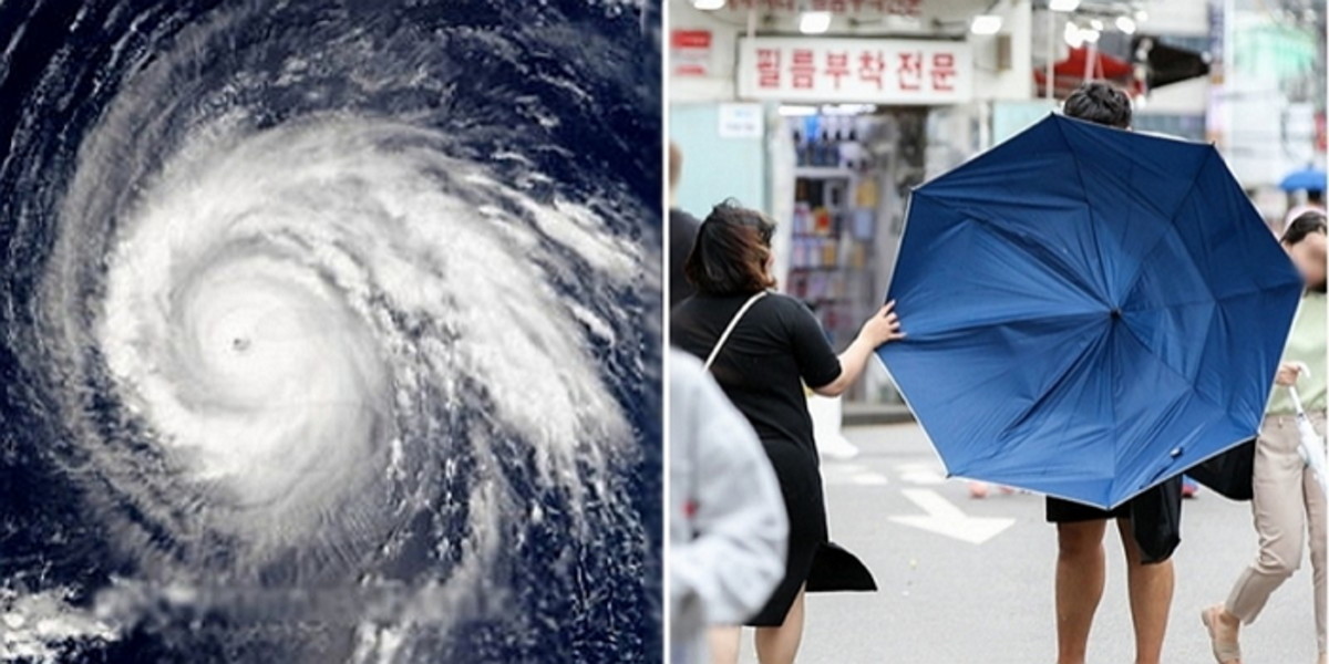 월요일인 내일(22일) 태풍 '오마이스' 영향으로 400mm 물폭탄·100km 강풍 몰아친다 - Vimarsana News