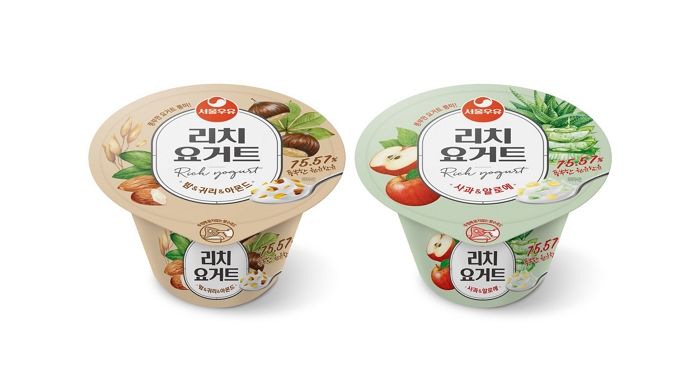 서울우유협동조합, 떠먹는 요거트 신제품 ‘리치 요거트’ 2종 출시