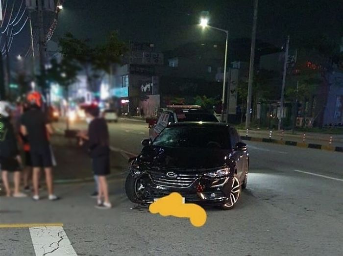 “배달하다 음주차에 즉사...부인이 숨진 남편 잡고 오열했다” 천안 두정동 만취 사고 목격자가 쓴 글