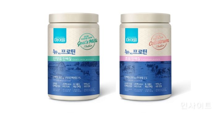대상웰라이프, 산양유·초유 단백질 함유한 ‘마이밀 뉴프로틴 2종’ 출시