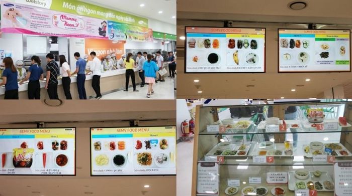 베트남 삼성 직원과 일반 직장인들의 점심 식단을 비교해봤다