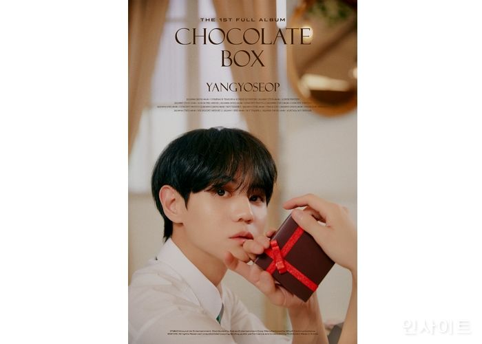 양요섭, 첫 솔로 정규앨범명은 ‘초콜릿 박스’... ‘포레스트 검프’ 명대사 모티브 오는 ‘20일 컴백’