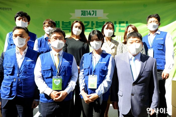 행복공감봉사단, 시·청각장애인 위한 물품 후원