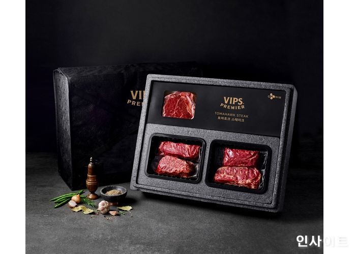 CJ푸드빌, 빕스 프리미어 토마호크 추석 선물세트 완판