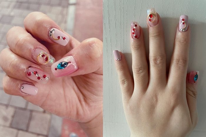 “네일샵에서 13만원 주고 받은 네일아트 상태입니다” (사진)