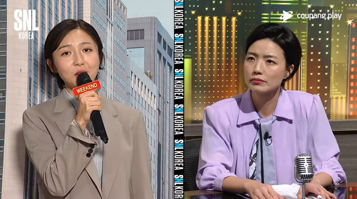 갈수록 발전하는 자기 모습에 뿌듯해하며 얄미움 ‘만렙’ 찍은 ‘SNL’ 인턴기자 (영상)