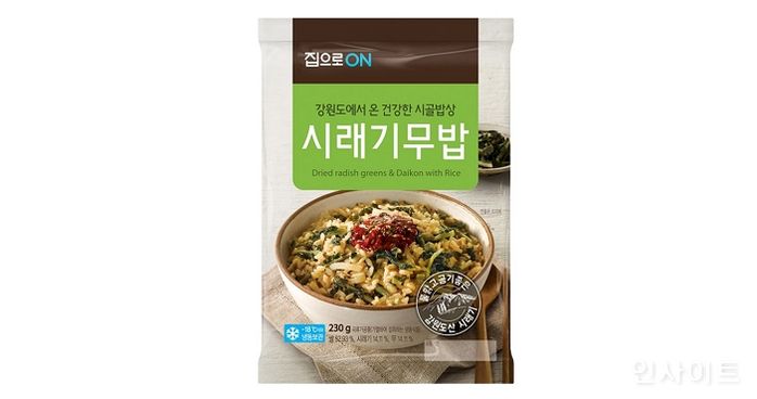 대상 집으로ON, 건강한 나물밥 ‘시래기무밥’ 출시