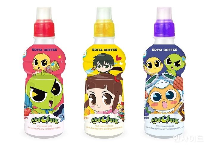 이디야커피, 신비아파트 음료 3종 출시... 신비아파트 AR 카드 증정 이벤트까지