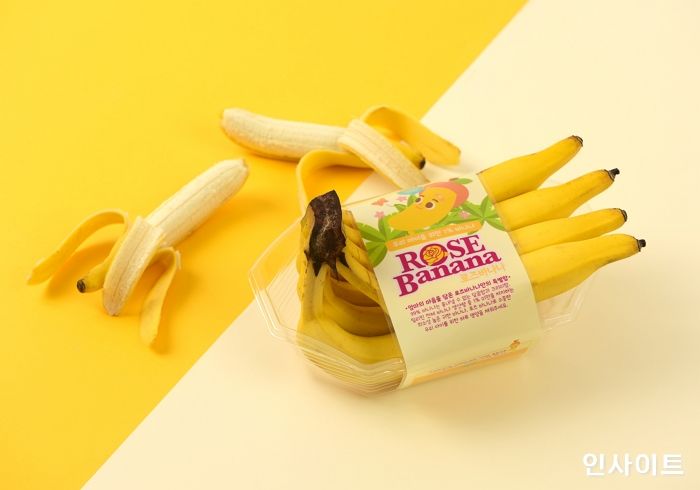 스미후루코리아, ‘로즈바나나’ 패키지 리뉴얼 출시