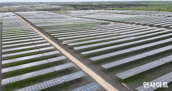 한화큐셀, 미국 텍사스 주 168MW 규모 태양광 발전소 준공