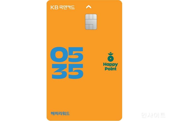 KB국민카드, ‘해피포인트’ 최대 35% 적립 PLCC 출시