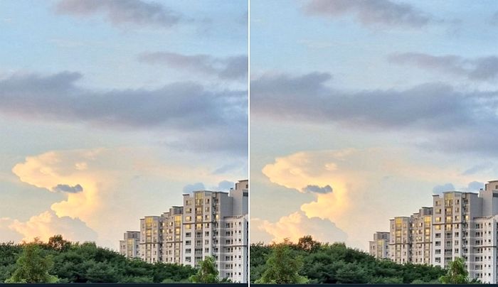 하늘에 떠 있는 ‘상어 구름’ 보자마자 23살 딸 웃게 해주려고 인증샷 보낸 ‘쏘스윗’ 아빠