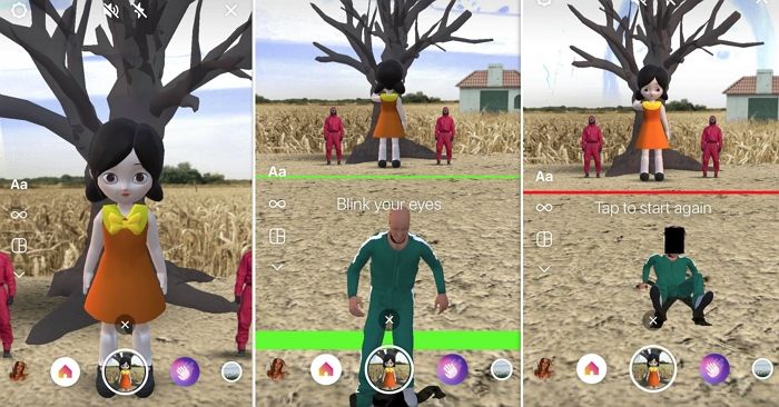 집에서 인스타그램으로 ‘오징어 게임’ 속 ‘무궁화 꽃이 피었습니다’ 게임하는 방법