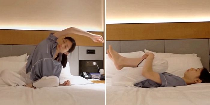 침대서 10분만 따라 하면 ‘불면증’ 사라져 꿀잠 잘 수 있는 ‘마법의 스트레칭’