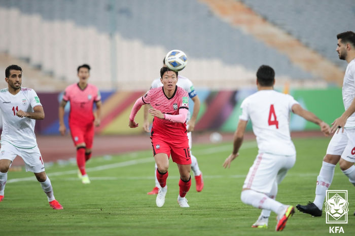 벤투호, 월트컵 최종 예선 이란전 전반 0-0 종료