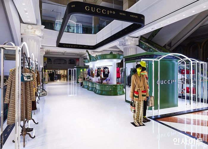 구찌, 100주년 기념 Gucci 100 컬렉션 팝업 스토어 오픈