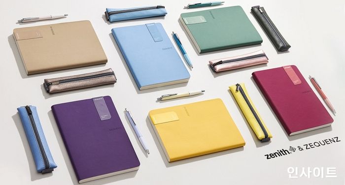 모나미, 기록을 위한 디자인 문구 브랜드 ‘제니스’·‘지퀀스’ 론칭