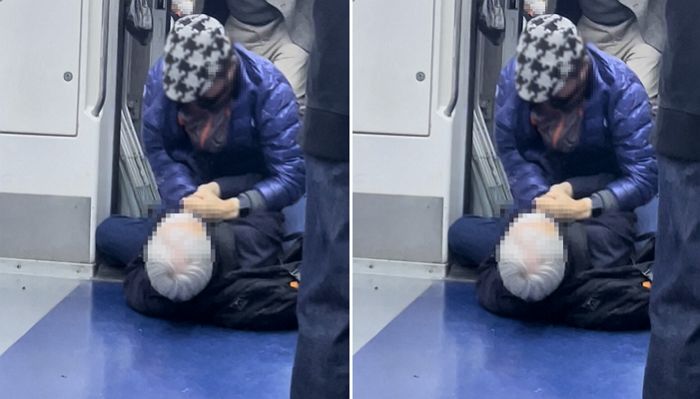 “1호선에서 엎어치기하며 ‘맞짱’ 뜬 할아버지들을 직관했습니다” (사진)