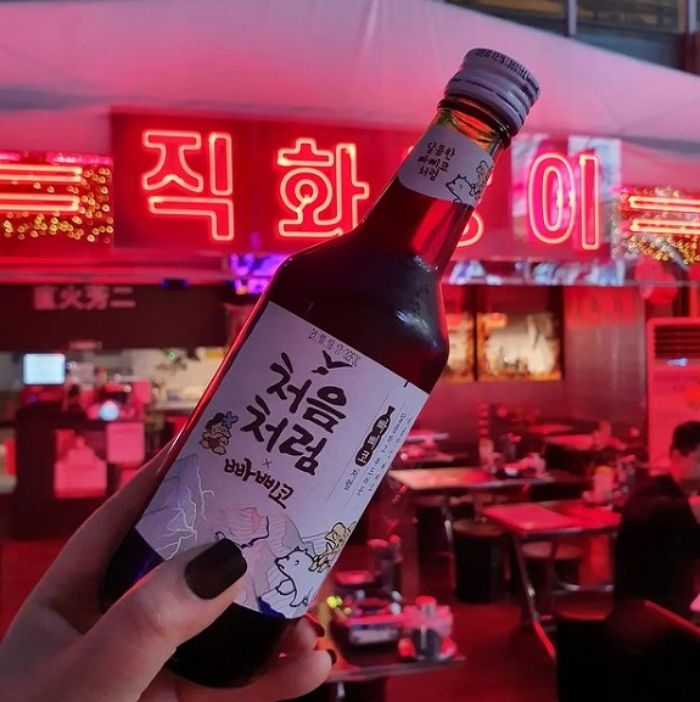 소주에 달달한 빠삐코 그대로 녹인 신상 ‘빠삐코 맛 처음처럼’