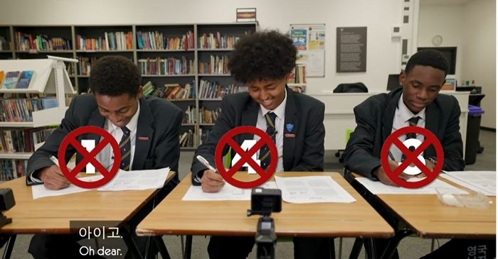 영국 엘리트 고3 학생들이 한국 ‘수능 영어’ 문제 풀고 받은 시험 점수 (영상)