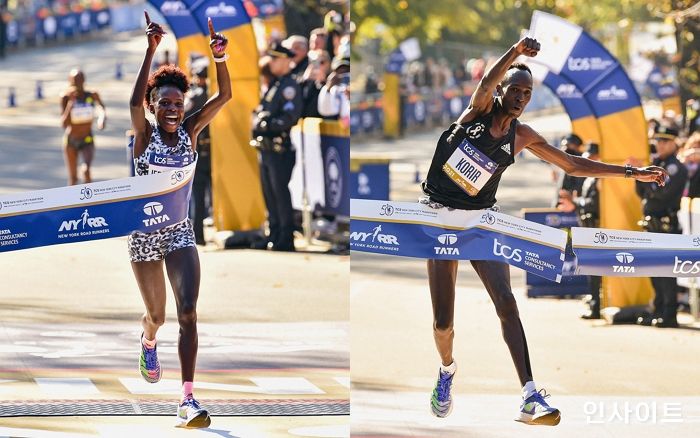 아디다스 ‘아디제로’, 뉴욕 마라톤 남녀 우승 선수의 금빛 레이스 함께하다