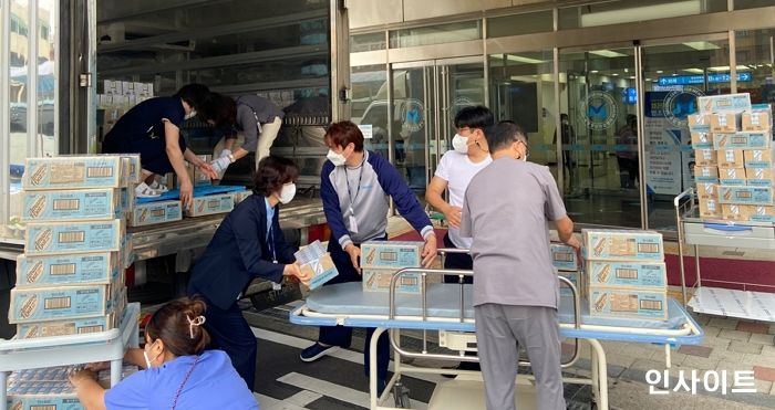 매일유업, 국립정신건강센터 코로나 확진자 제품 지원