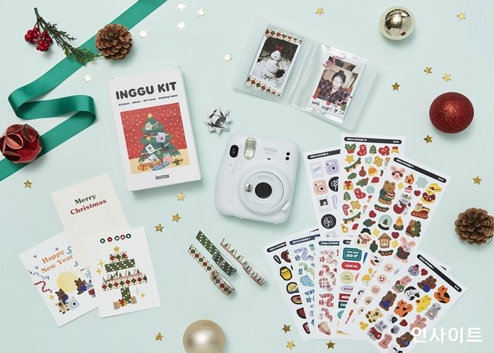 한국후지필름, 크리스마스 시즌 맞아 한정판 ‘인꾸키트’ 출시