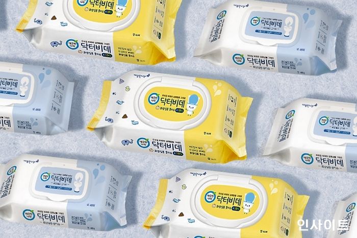 깨끗한나라, 화장실용 물티슈 라인업 강화 ‘닥터비데 키즈’ 출시