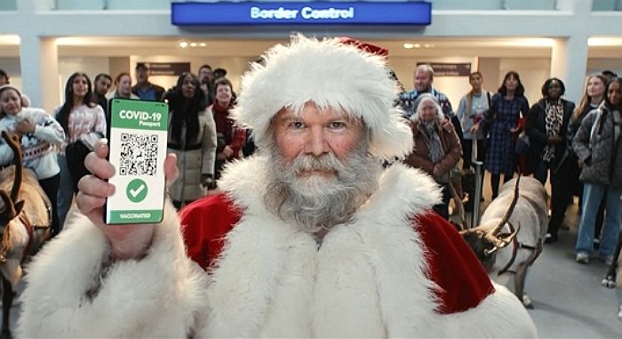 올해 크리스마스, ‘백신패스’ 덕분에 산타 할아버지 격리 없이 찾아온다 (영상)