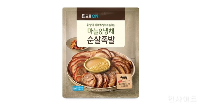 대상 집으로ON, 취향에 따라 즐기는 ‘마늘&냉채 순살족발’ 출시