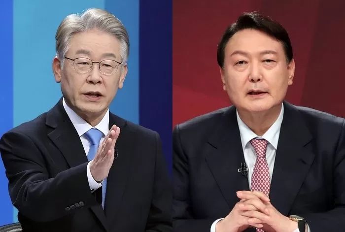대선주자 선호도 ‘골든크로스’로 오차범위 밖 격차...윤석열 42%, 이재명 31%