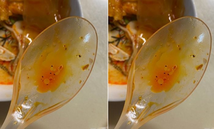 마라탕 속 후춧가루인 줄 알았던 검은 점들, 알고보니 다리 달린 ‘벌레떼’였습니다