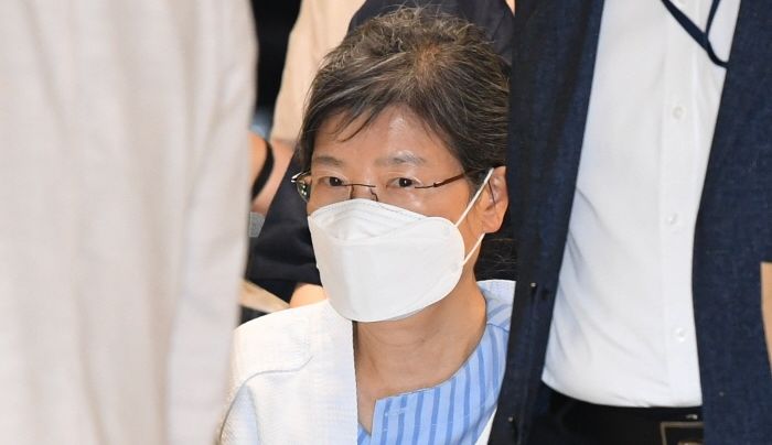 박근혜 전 대통령, 병원 입원