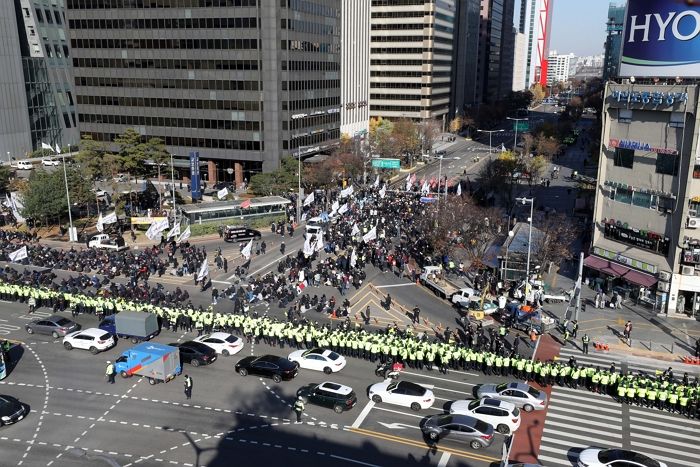 연일 4천명대 확진자 쏟아지는데 또 서울 한복판 ‘2만명’ 집회 연 민주노총
